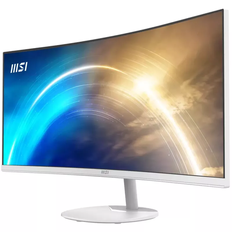 Monitor MSI Pro MP341CQ 86,4 cm (34 cale) 3440 x 1440 pikseli UltraWide Quad HD biały
