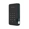 iStorage diskAshur2 256-bitowy 1 TB USB 3.2 bezpieczny szyfrowany dysk SSD — czarny IS-DA2-256-SSD-1TB-B