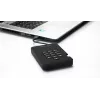 iStorage diskAshur2 256-bitowy 1 TB USB 3.2 bezpieczny szyfrowany dysk SSD — czarny IS-DA2-256-SSD-1TB-B