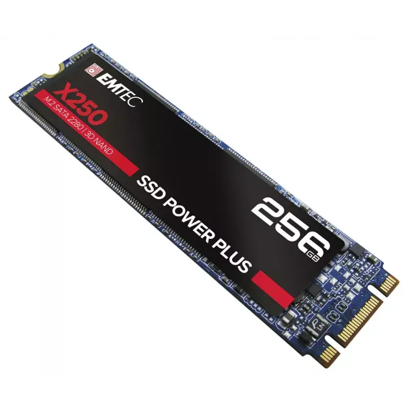 Dysk SSD Emtec 256 GB M.2 Serial ATA III 3D NAND X250
