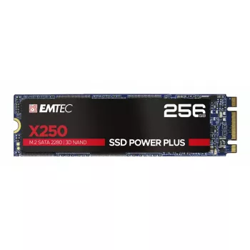 Dysk SSD Emtec 256 GB M.2 Serial ATA III 3D NAND X250