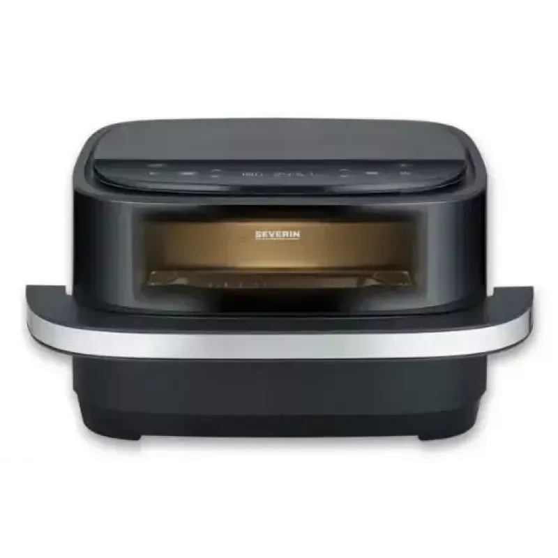 Maszynka do pizzy Severin FR 2464 2200 W czarno-srebrna 1 pizza