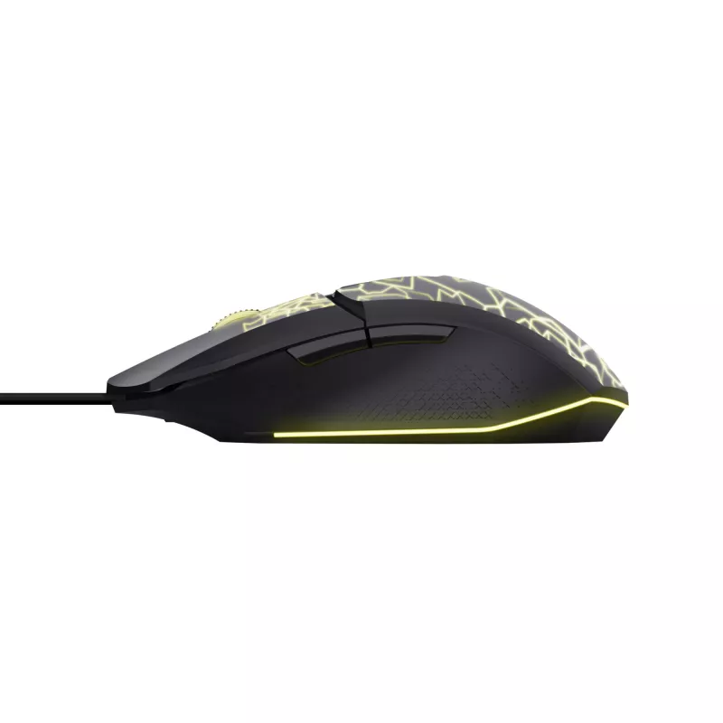 Trust GXT 113 Felox mysz Do gier Praworęczny USB Typu-A Optyczny 6400 DPI