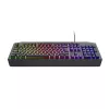 Trust GXT 836 EVOCX klawiatura Gaming USB Niemiecki Czarny