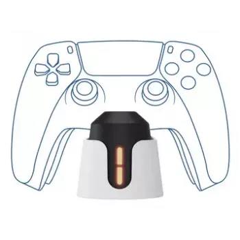 Stacja ładująca Trust GXT 228 Dual do PlayStation 5 Czarno-Biała