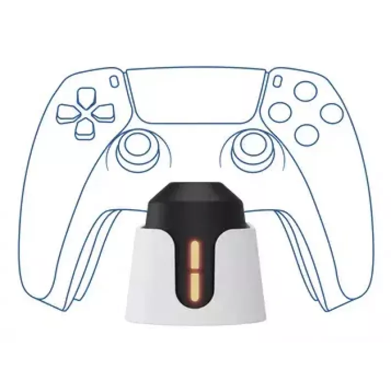 Stacja ładująca Trust GXT 228 Dual do PlayStation 5 Czarno-Biała