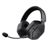 Trust GXT 493 Carus Zestaw słuchawkowy Przewodowy i bezprzewodowy Nagłowny, Kaskowy Gaming USB Typu-C / USB Typu-A Bluetooth Czarny