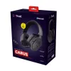 Trust GXT 493 Carus Zestaw słuchawkowy Przewodowy i bezprzewodowy Nagłowny, Kaskowy Gaming USB Typu-C / USB Typu-A Bluetooth Czarny