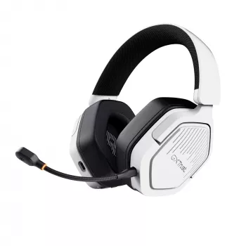 Trust GXT 493W Carus Headset Wired & Wireless Head-band, Helmet Gaming USB Type-C / USB Type-A Bluetooth biały