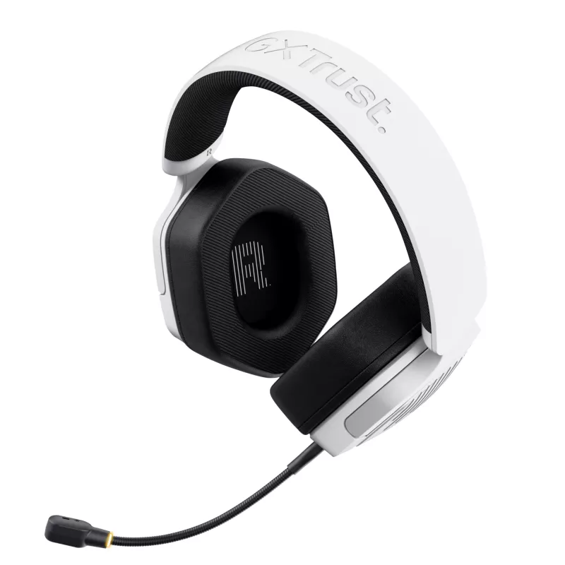 Trust GXT 493W Carus Headset Wired & Wireless Head-band, Helmet Gaming USB Type-C / USB Type-A Bluetooth biały