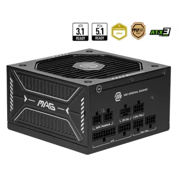 MSI MAG A650GLS PCIE5 zasilacz 650 W 24-pin ATX ATX Czarny
