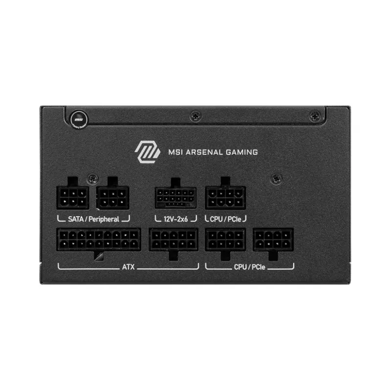 MSI MAG A650GLS PCIE5 zasilacz 650 W 24-pin ATX ATX Czarny