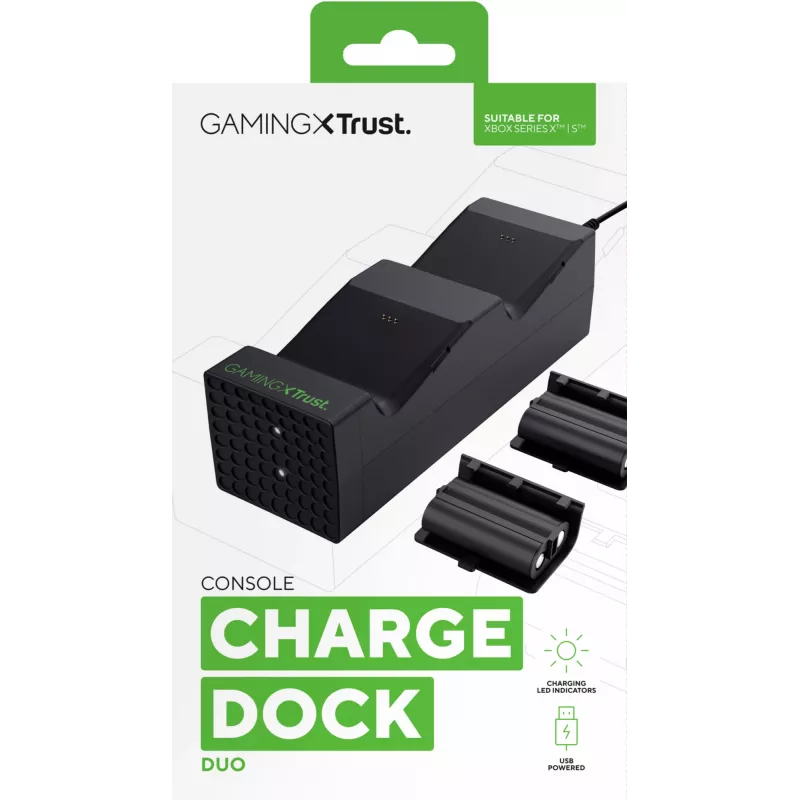 Trust GXT 250 kontrolery do gier czarny USB