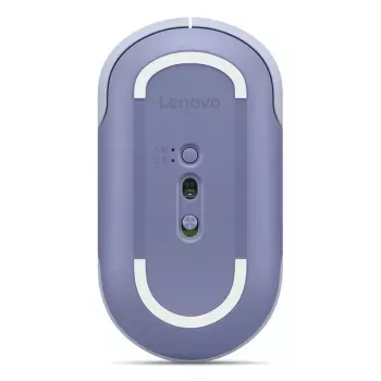 Bezprzewodowa mysz Bluetooth do biura Lenovo 350 — symetryczna, optyczna 2400 DPI, 6 przycisków, niebieska
