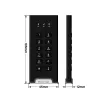 iStorage diskAshur M² SSD 500 GB | Bezpieczny przenośny dysk SSD | Zgodny z FIPS 140-3 poziom 3 | Common Criteria EAL 5+ | Niezależny od systemu operacyjnego i platformy | Zgodny z RODO, TAA | Ochrona przed atakami brute force | Odporny na kurz/wodę