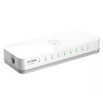 D-Link 0 Niezarządzalny Fast Ethernet (10/100) Pulpit Biały