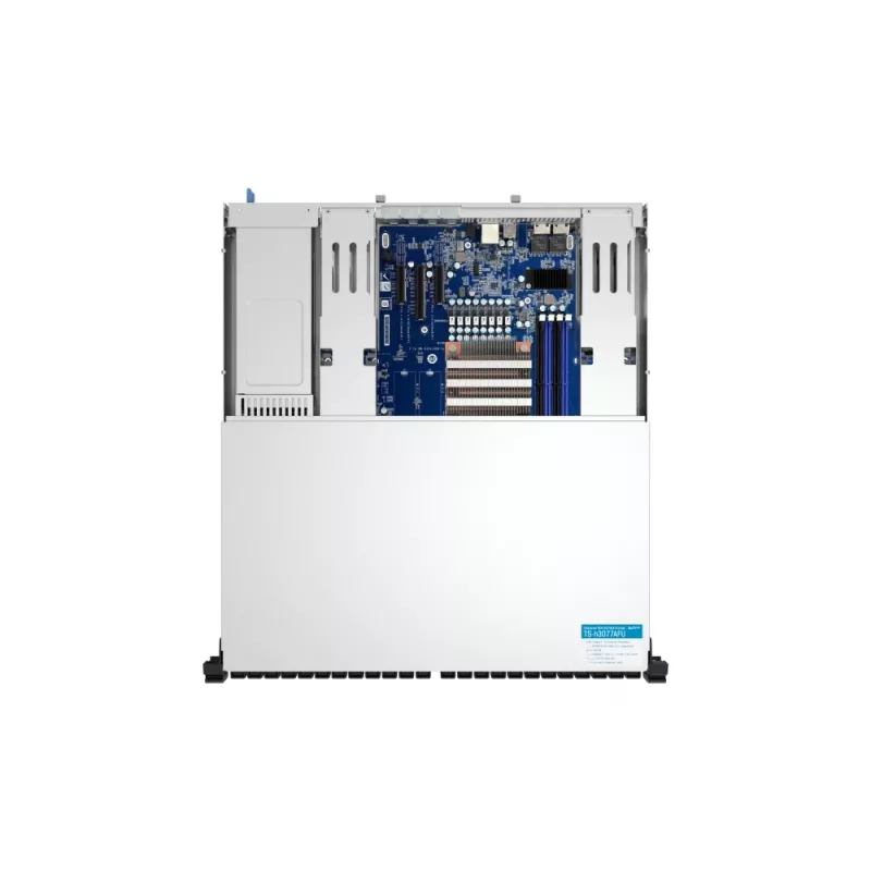 QNAP TS-H3077AFU-R7-64G Serwer NAS/pamięci masowej Rack (2U) AMD Ryzen™ 5 64 GB DDR5 0 TB QuTS hero Czarny, Metaliczny
