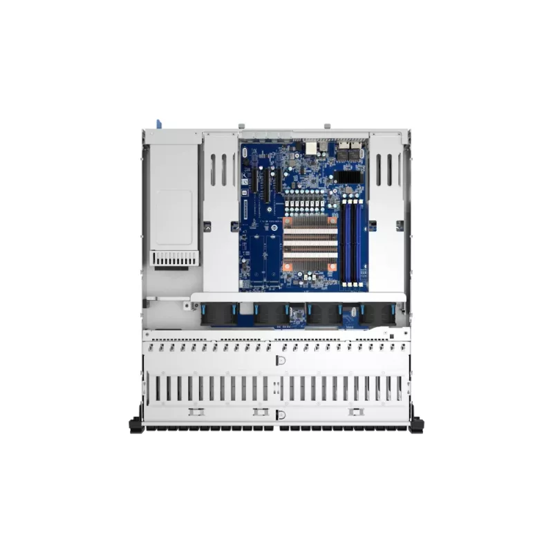QNAP TS-H3077AFU-R7-64G Serwer NAS/pamięci masowej Rack (2U) AMD Ryzen™ 5 64 GB DDR5 0 TB QuTS hero Czarny, Metaliczny