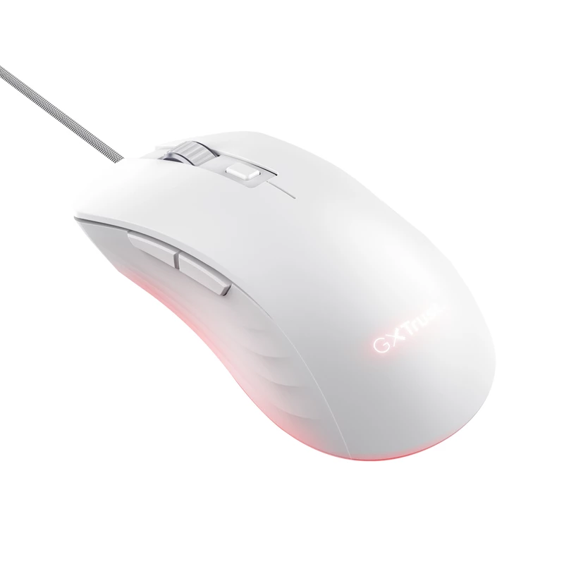 Mysz Trust GXT924W YBAR+ Gaming Praworęczna USB Typu A Optyczna 25600 DPI