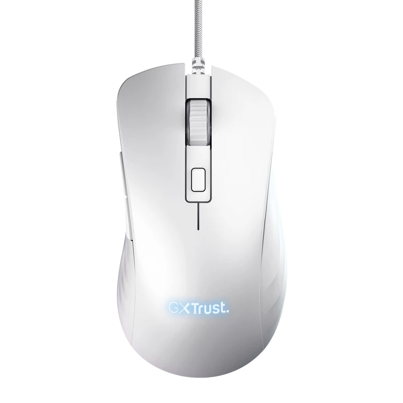 Mysz Trust GXT924W YBAR+ Gaming Praworęczna USB Typu A Optyczna 25600 DPI