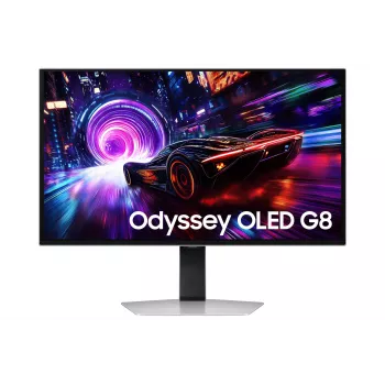 Monitor komputerowy Samsung S27FG814SU 27 cali 4K UHD OLED 2160×3840, 0,03 ms, kąt widzenia 178°, VESA, regulacja wysokości, metaliczny