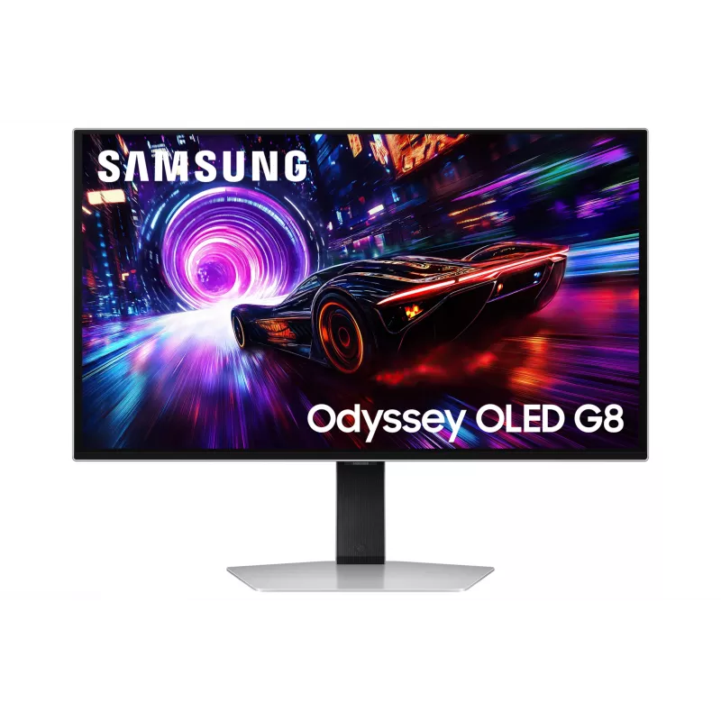 Monitor komputerowy Samsung S27FG814SU 27 cali 4K UHD OLED 2160×3840, 0,03 ms, kąt widzenia 178°, VESA, regulacja wysokości, metaliczny