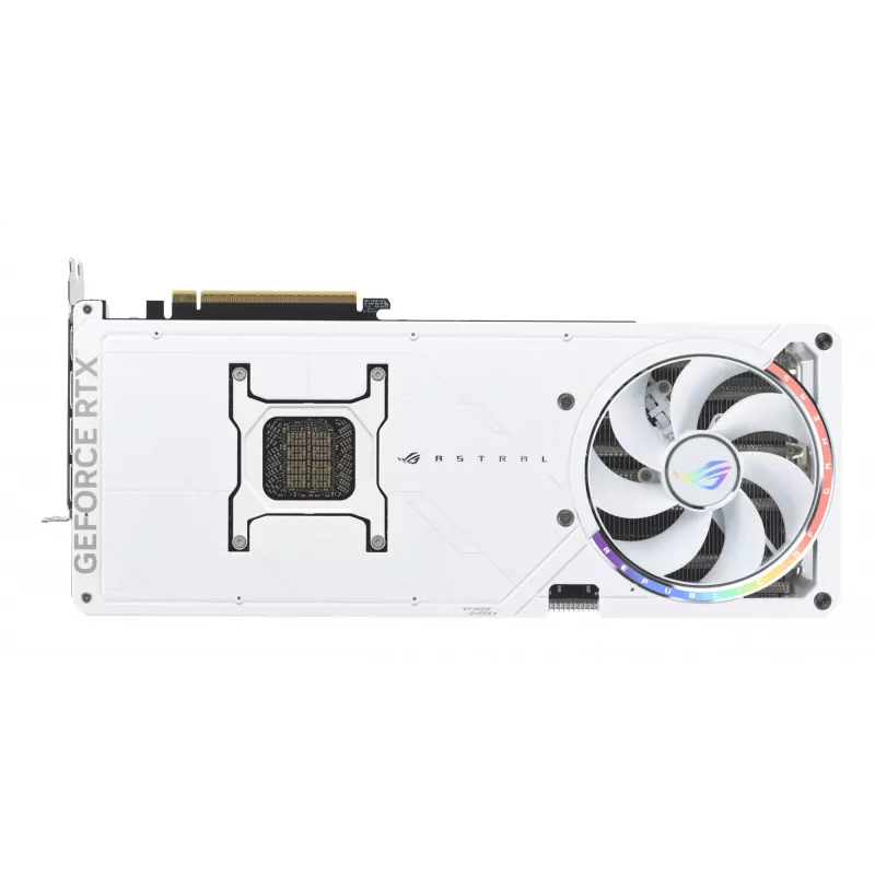 Karta graficzna ASUS ROG Astral GeForce RTX 5090, 32 GB GDDR7, 512-bit, PCIe 5.0, 3 wentylatory, biała