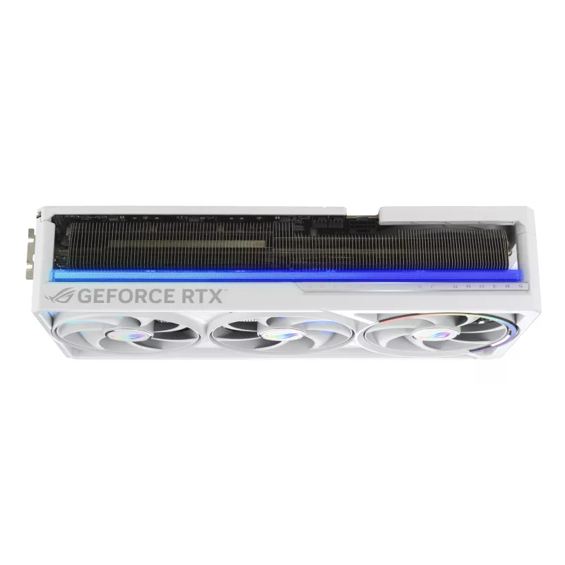Karta graficzna ASUS ROG Astral GeForce RTX 5090, 32 GB GDDR7, 512-bit, PCIe 5.0, 3 wentylatory, biała