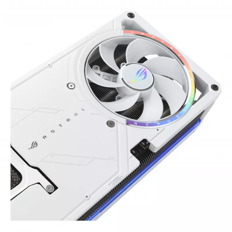 Karta graficzna ASUS ROG Astral GeForce RTX 5090, 32 GB GDDR7, 512-bit, PCIe 5.0, 3 wentylatory, biała