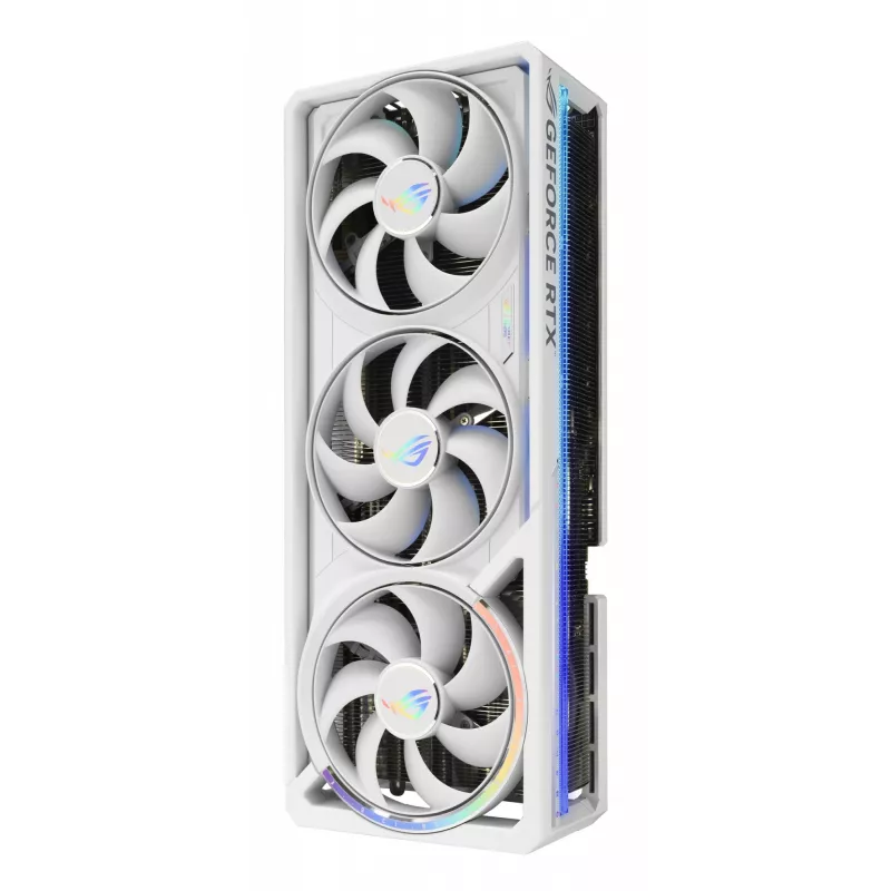 Karta graficzna ASUS ROG Astral GeForce RTX 5090, 32 GB GDDR7, 512-bit, PCIe 5.0, 3 wentylatory, biała