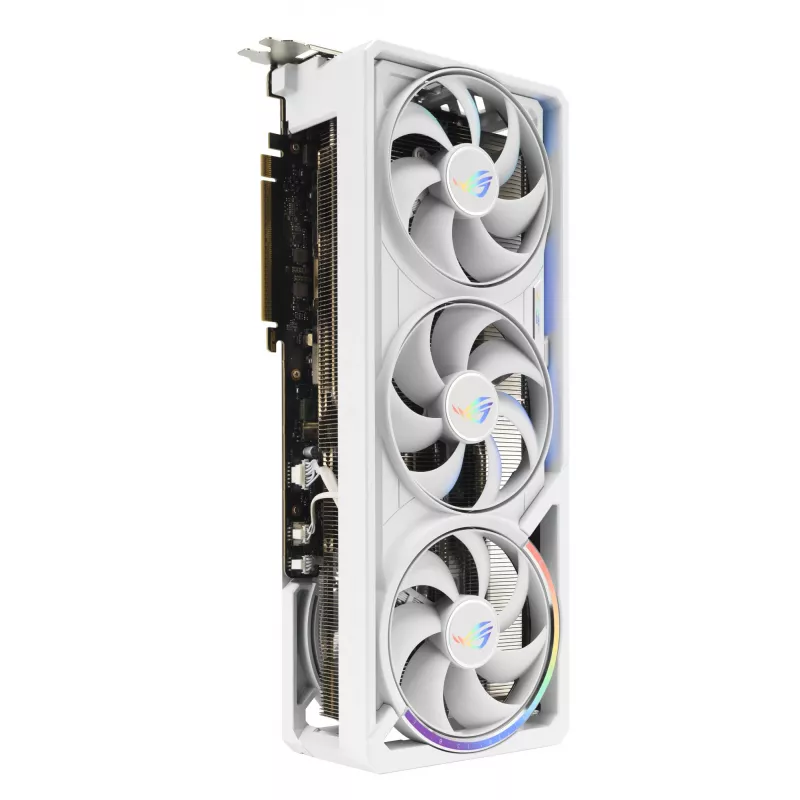 Karta graficzna ASUS ROG Astral GeForce RTX 5090, 32 GB GDDR7, 512-bit, PCIe 5.0, 3 wentylatory, biała