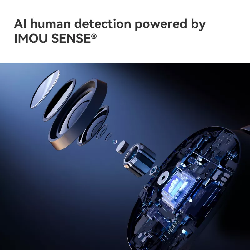 Imou AOV PT 5MP Turret IP security camera Outdoor 2880 x 1620 pixels Wall