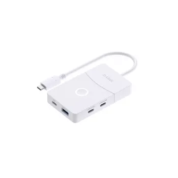 D-Link DUP-501 hub interfejsowy USB 3.2 Gen 1 (3.1 Gen 1) Type-C 5000 Mbit/s biały