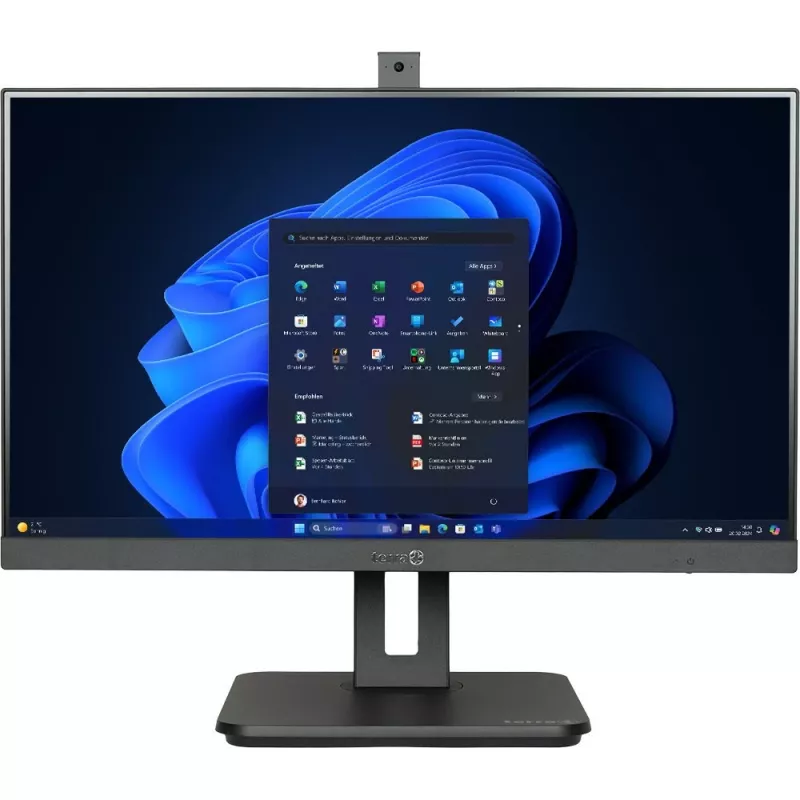 TERRA 1000036 All-in-One PC/stacja robocza Intel® Core™ i5 i5-14500 60,5 cm (23,8 cala) 1920 x 1080 pikseli 16 GB DDR5-SDRAM 1 TB SSD Windows 11 Pro Wi-Fi 6 (802.11ax) Czarny