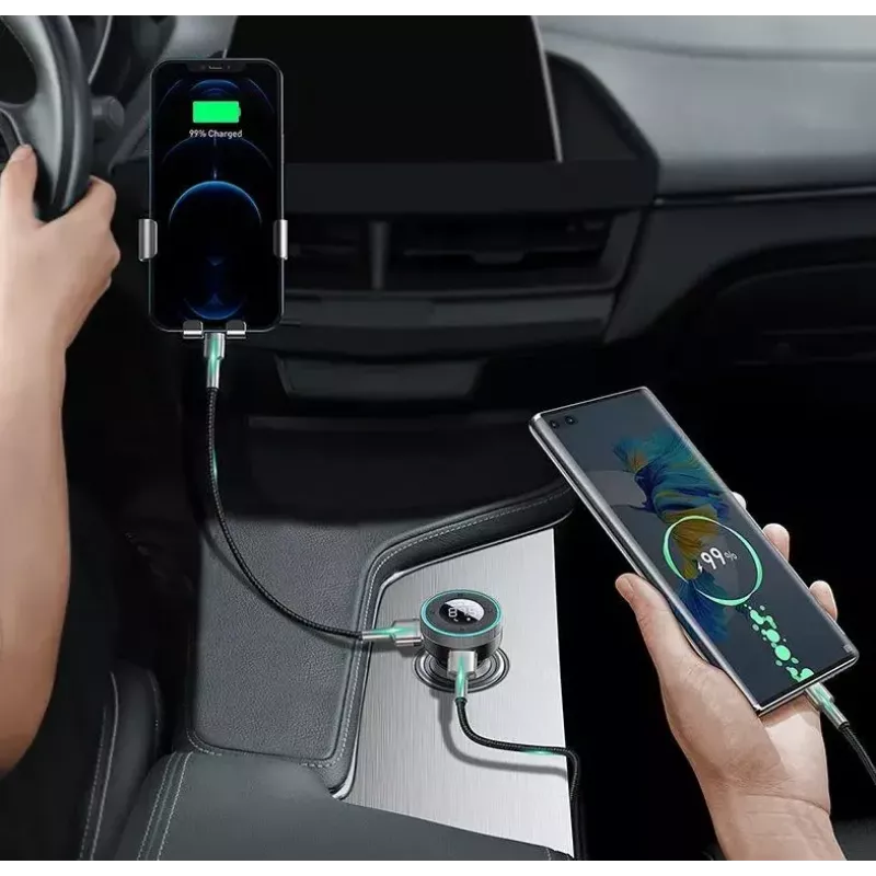 Ładowarka samochodowa Baseus Energy Column Smartphone Czarny