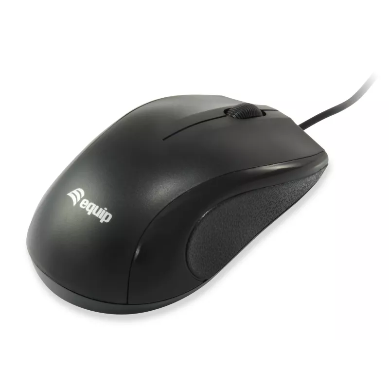 Equip 245201 klawiatura z myszą Biurowa USB QWERTY Hiszpańska Czarny