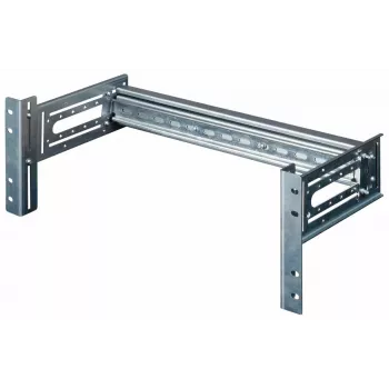 Szyna rackowa 19 cali EQUIP EZR-DIN-4, 4U DIN, szara RAL7035, 485×210 mm