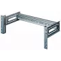 Szyna rackowa 19 cali EQUIP EZR-DIN-4, 4U DIN, szara RAL7035, 485×210 mm