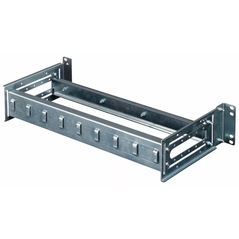 Szyna rackowa 19 cali EQUIP EZR-DIN-4, 4U DIN, szara RAL7035, 485×210 mm