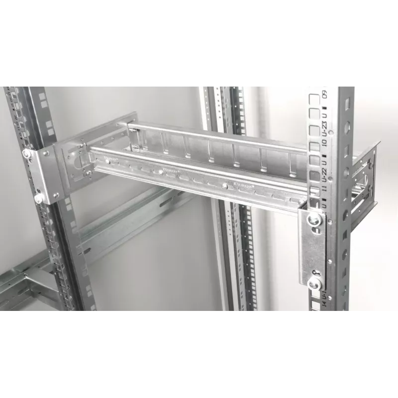 Szyna rackowa 19 cali EQUIP EZR-DIN-4, 4U DIN, szara RAL7035, 485×210 mm