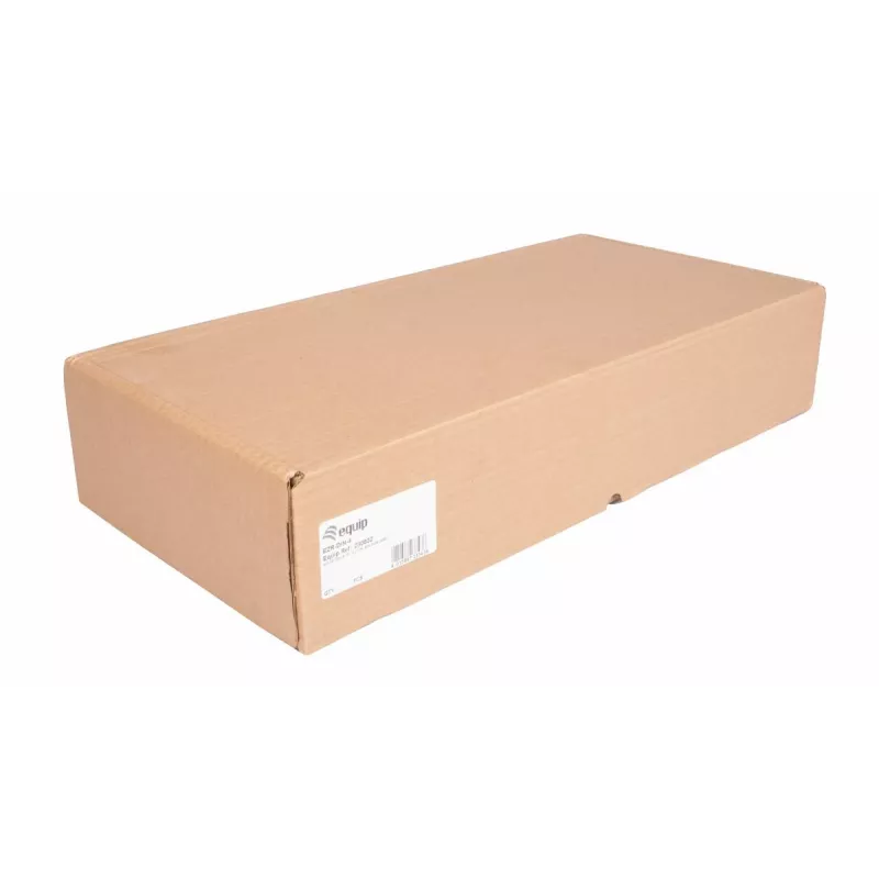 Szyna rackowa 19 cali EQUIP EZR-DIN-4, 4U DIN, szara RAL7035, 485×210 mm