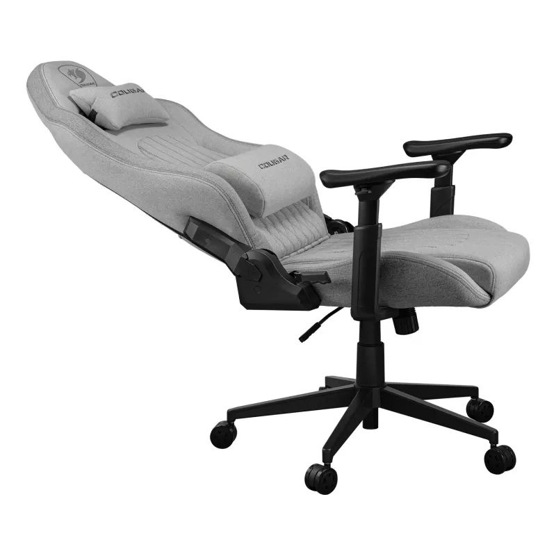 Uniwersalny fotel gamingowy Cougar CGR-EPF-ROA — szary/czarny, maks. waga 120 kg, wymiary 710×670×1250 mm