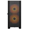 Obudowa PC Midi Tower Cougar Airface FLO ARGB, Czarna — obsługuje 2x180 mm z przodu, 1x120 mm z tyłu, napędy 2,5/3,5 cala, 240×480×509 mm