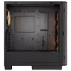 Obudowa PC Midi Tower Cougar Airface FLO ARGB, Czarna — obsługuje 2x180 mm z przodu, 1x120 mm z tyłu, napędy 2,5/3,5 cala, 240×480×509 mm