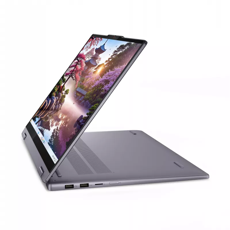 Lenovo IdeaPad 5 2-in-1 16AKP10 Copilot+ PC AMD Ryzen™ AI 5 340 Hybrid (2-in-1) 40,6 cm (16 cali) Ekran dotykowy WUXGA 16 GB LPDDR5x-SDRAM 1 TB SSD Wi-Fi 7 (802.11be) Windows 11 Home German szary