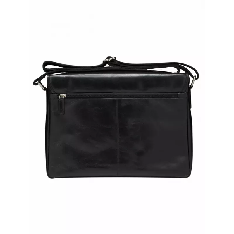 Messenger case dbramante1928 Marselisborg 14 cali Hunter dark N.E. Pasek na ramię Monochromatyczny