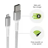 dbramante1928 re-charge Pro - kabel BRD 2,5 m USB-A na Lightning - biały