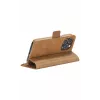 Etui-portfel dbramante1928 iPhone 14 Pro Max Tan 3 kieszenie na karty
