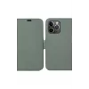 Etui portfelowe dbramante1928 New York dla Apple iPhone 13 Pro, zielone, 3 kieszenie na karty, pasuje do 6,1 cala (15,5 cm)