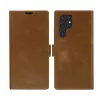 Etui Folio dbramante1928 Lynge do Samsung Galaxy S22 Ultra, tan, obsługuje ekran do 17,3 cm (6,8 cala), podstawka biurkowa